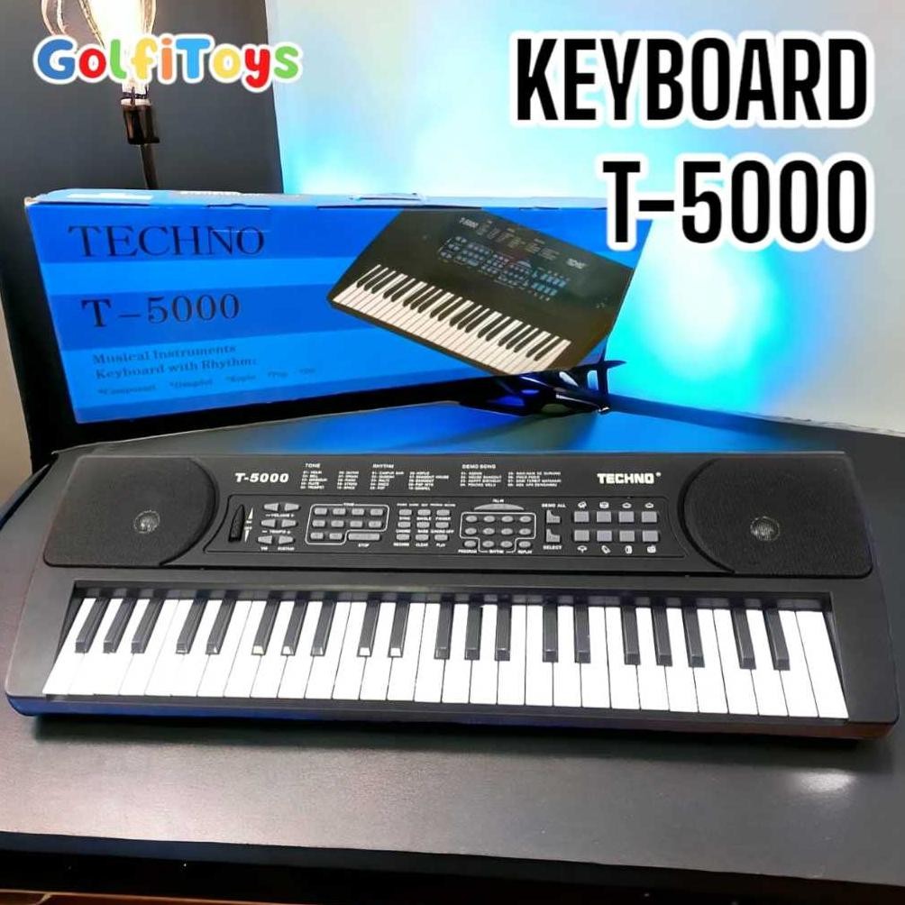 Alat Musik / Keyboard Musik / Keyboard / Piano / Keyboard Techno T-5000