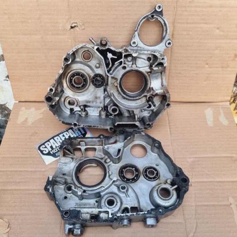 Crankcase krengkes kalter block blok mesin tengah kanan kiri nomer supra x 110 grand revo lama old l