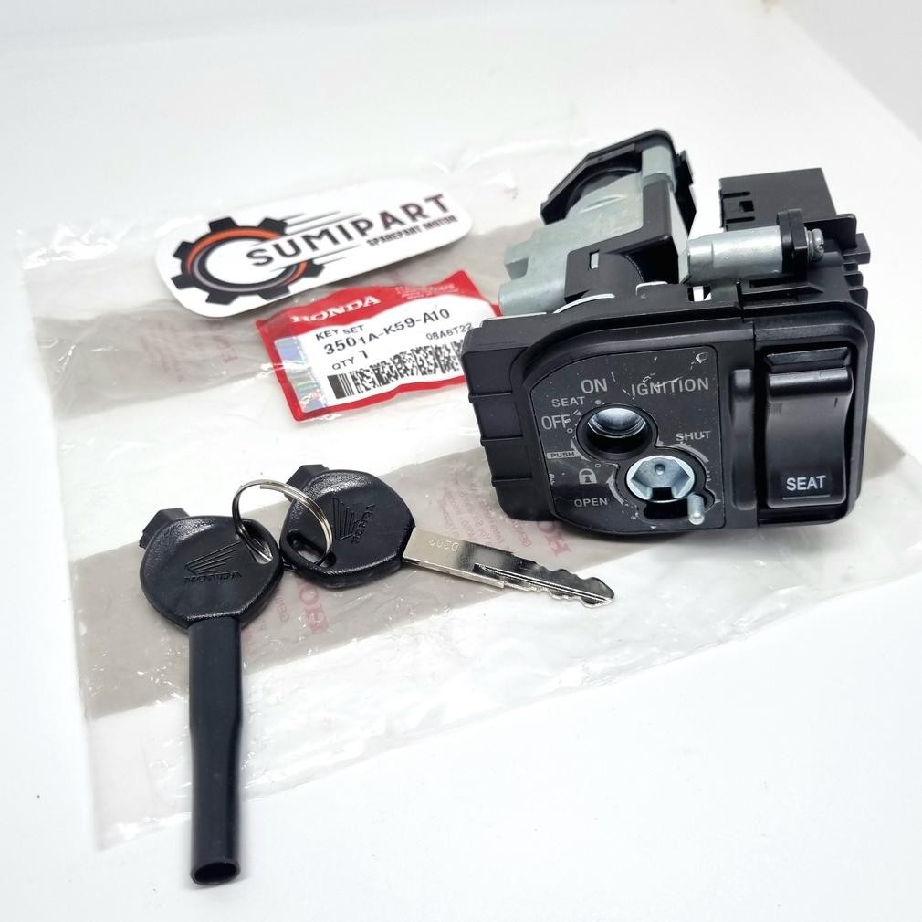 KUNCI KONTAK ASSY KEY SET MOTOR VARIO 150 LED ESP 125 FI F1 NEW