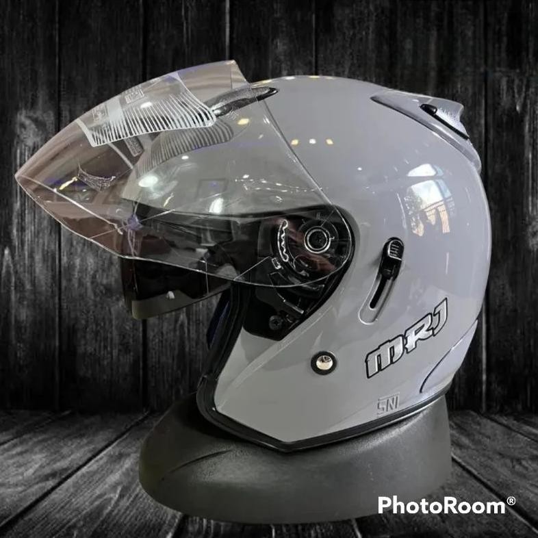 Terlaris Helm Mrj Double Visor Original 100% Sni