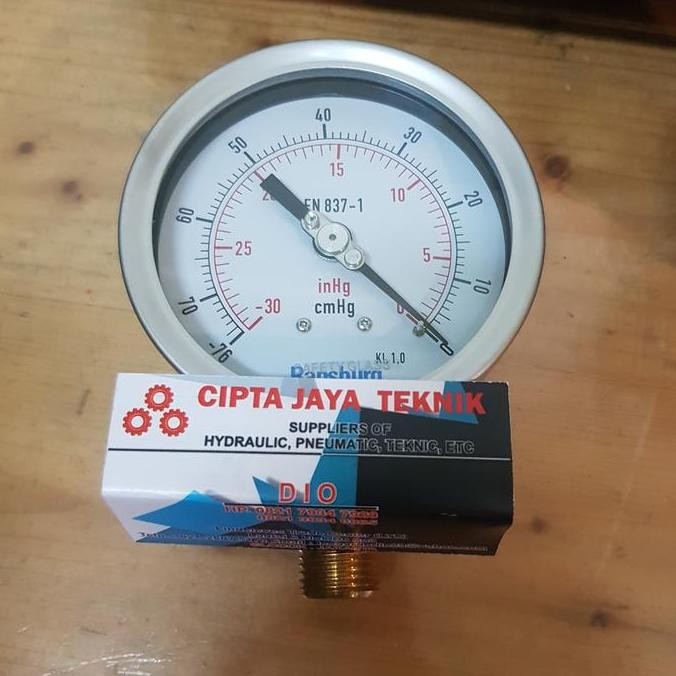 Pressure Gauge / Vacum Gauge / Vacuum Gauge 4 Inchi