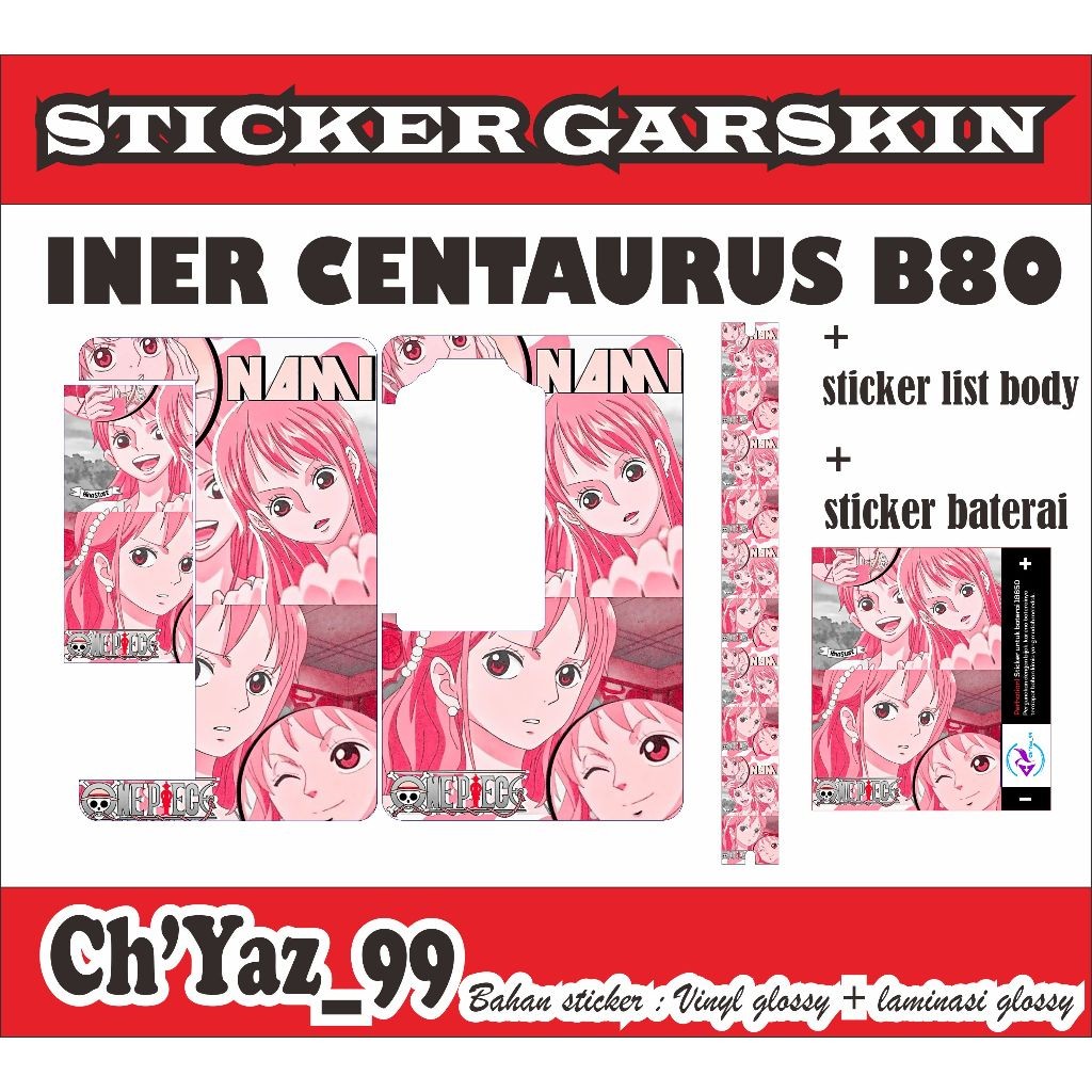 

Promo2pcs - B80 One Piece G Garskin Stiker/not Case Premium Quality CustomCOD