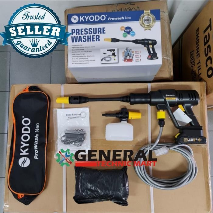 Jet Cleaner Cordless Dc Kyodo Prowash Neo Alat Cuci Motor Mobil Ac