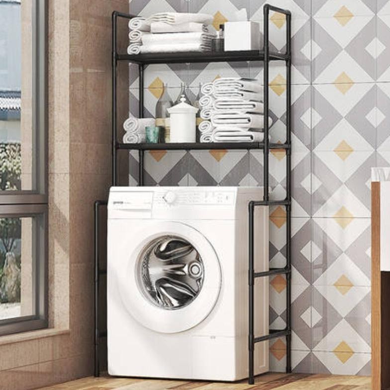 Furniture - Rak Mesin Cuci - Rak Kamar Mandi - Rak Susun Serbaguna - Rak Minimalis Hemat Ruangan