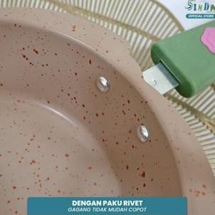 Laris Panci Mpasi Set Bayi 4Pc Bonus Kukusan Coating Granit Keramik