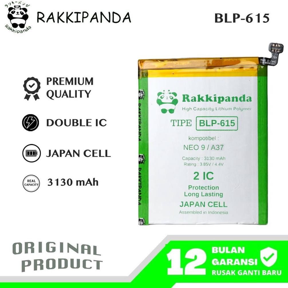[Kecil Baterai Rakkipanda Oppo Neo 9 - Blp615 Blp 615 Neo 9 / A37 / A37F Batre Batrai Baterai Origin