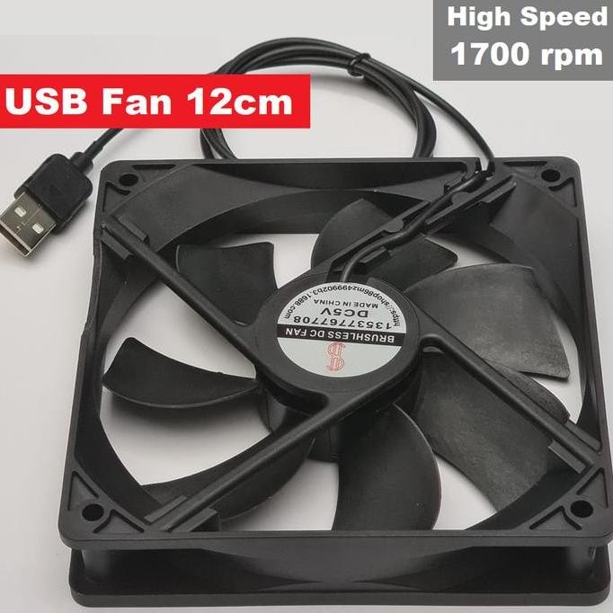 Cooling Fan Usb Kipas Pendingin Tv Box Wifi Router Aquascape Aquarium