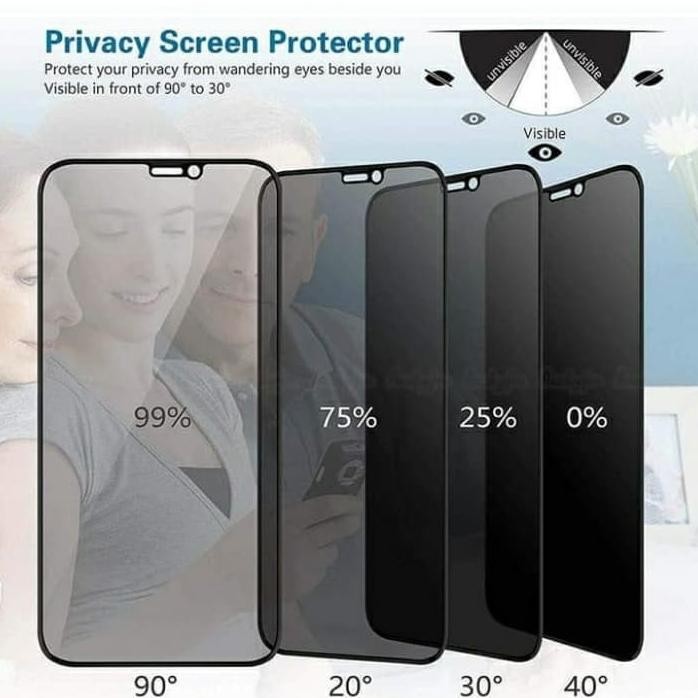 Viral Tempered Glass Anti Spy Samsung A12 / M12 4G 5G A22 4G / A22 5G A32 4G A32 5G A52 / A52S 4G 5G