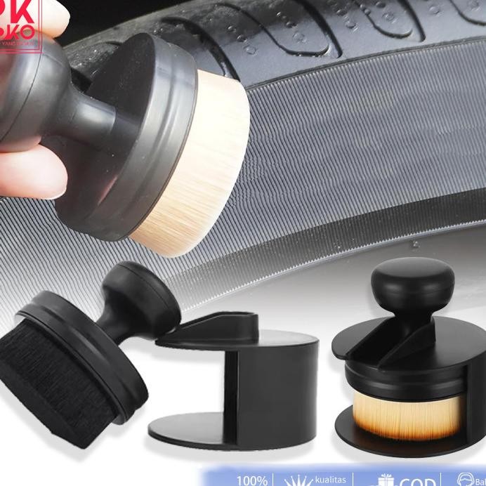 Tire Detailing Brush Soft Tire Detailing Brush Sikat Kuas Semir Brush Detailing Kuas Mobil Kuas