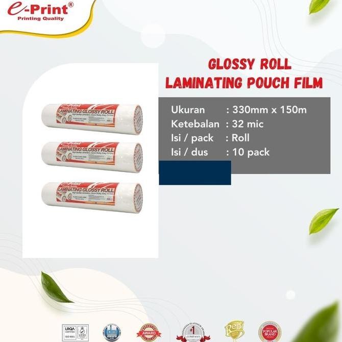 

Promo Laminating e-Print Glossy roll COD