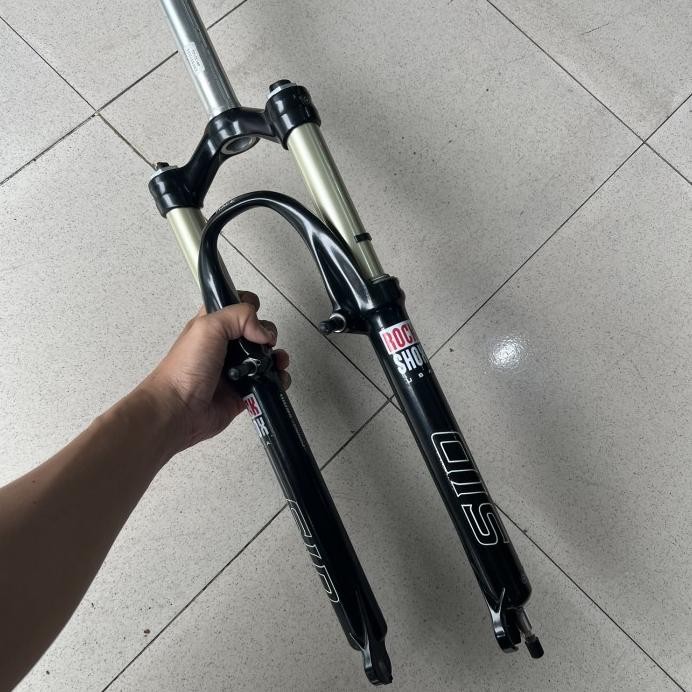 Part Sepeda Rockshox Sid Race 26 Inch Disc Qr Air Suspension Fork Bekas Second Ori