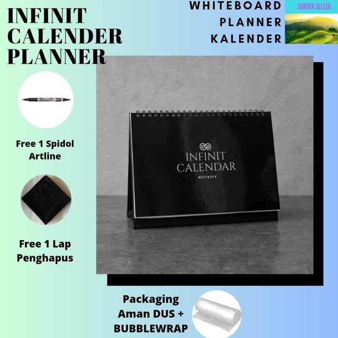 

TERBARU - Infinit Kalender Whiteboard Agenda Planner untuk tingkatkan produktivitas anda