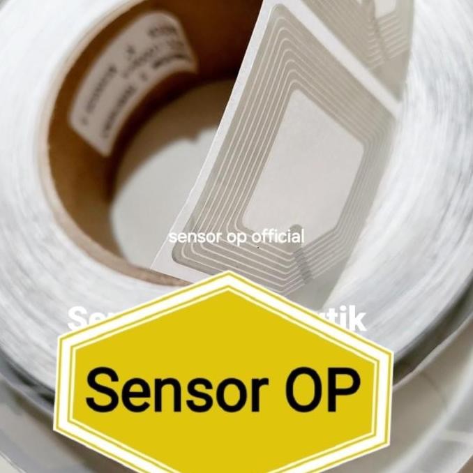 

Promo Sensor OP Label Sticker Anti Pencurian RF 8.2 Mhz TRANSPARAN 1000 pcs Roll COD