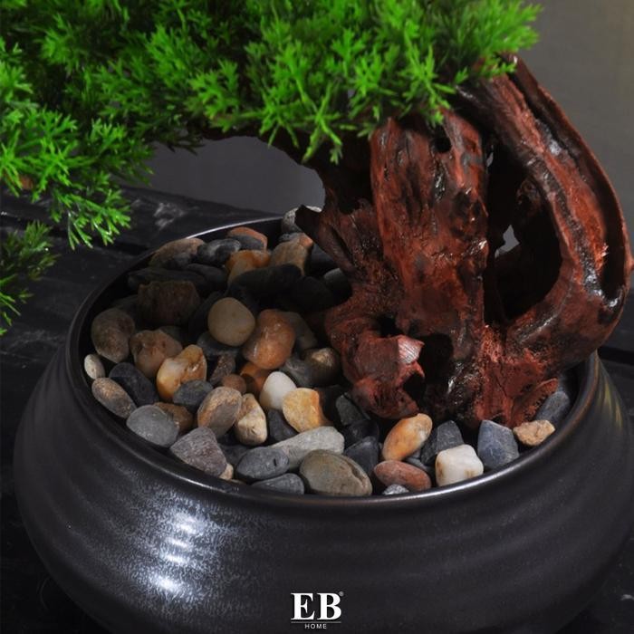 Tanaman Hias Indoor Bonsai Pinus Jepang Artificial Premium Quality