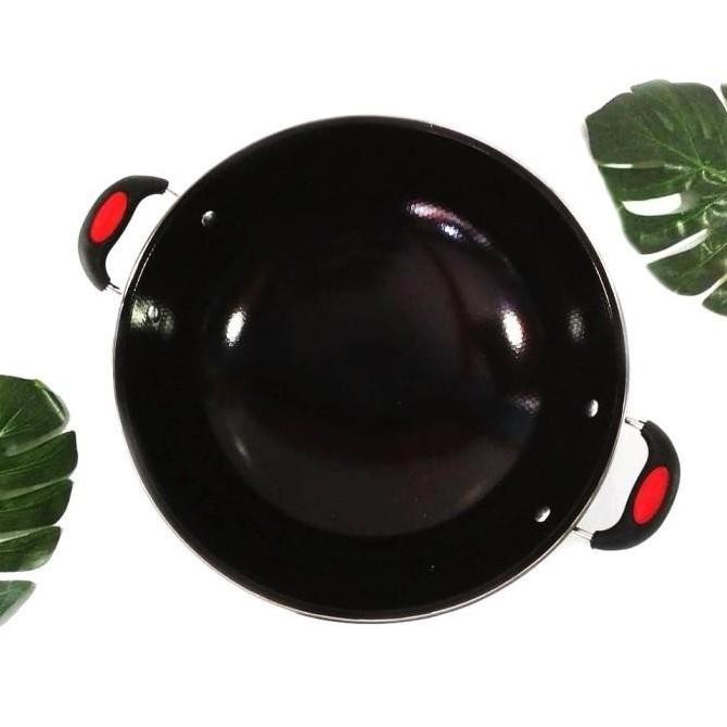 Promo Wajan Enamel Anti Gores Anti Lengket 40 Cm