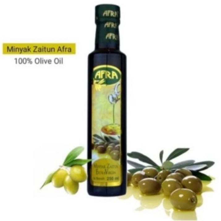 

Minyak Zaitun Afra 250 Ml Sea 250 Ml Extra Virgin Oil