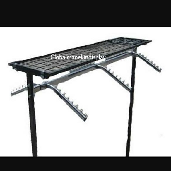 TERLARIS - Gawangan Baju Distro / Gantungan Baju Besi - Tinggi 150 cm