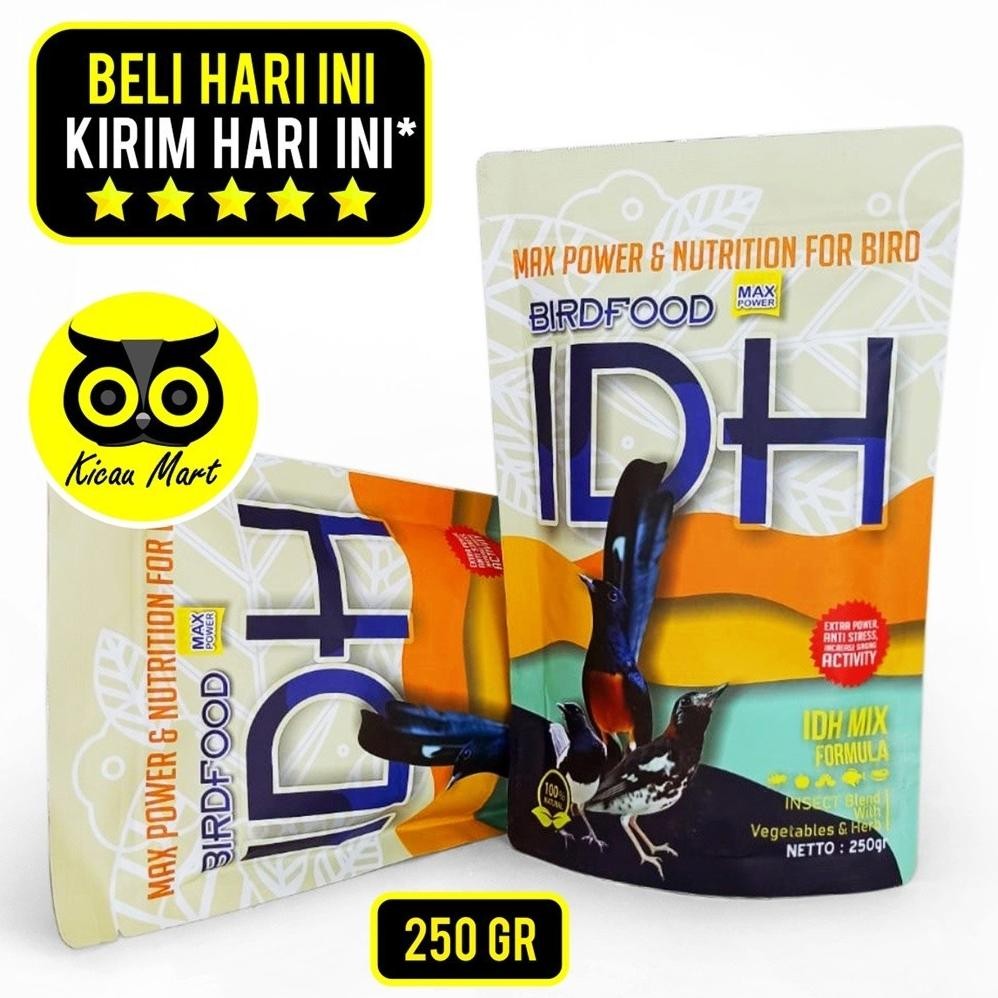 KICAU MART IDH PAKAN MURAI VOER MURAI PUR BURUNG MURAI BATU TROTOL BIRD FOOD INSECT BLEND WITH VEGET