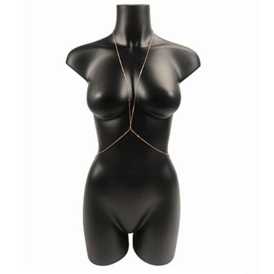 KALUNG RANTAI SEXY BODY BELLY JEWELRY CHAIN BIKINI JEWELRY GOLD D231