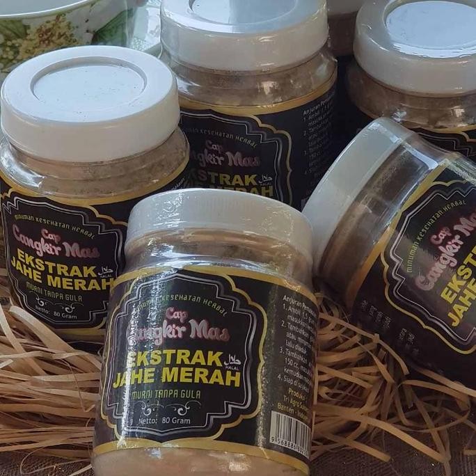 

Jahe Merah Ekstrak Murni Tanpa Gula Cap Cangkir Mas - Original LS