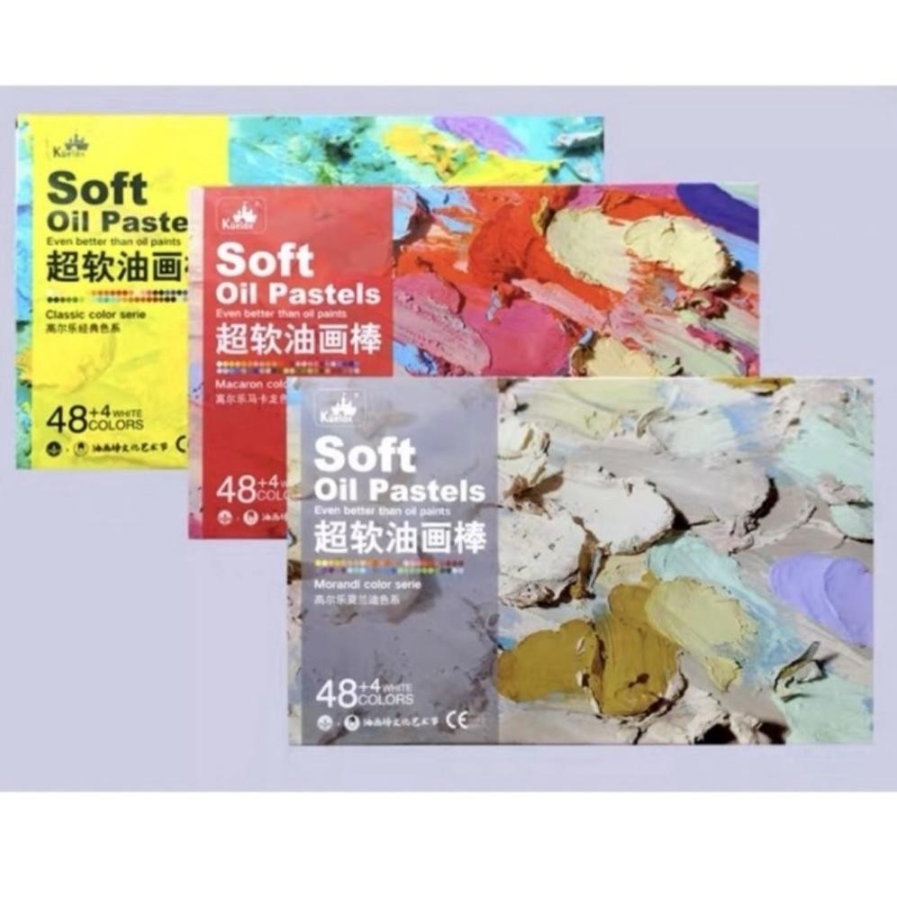 

soft pastel 48 warna kuelox seri morandi classic atau macaron DiM