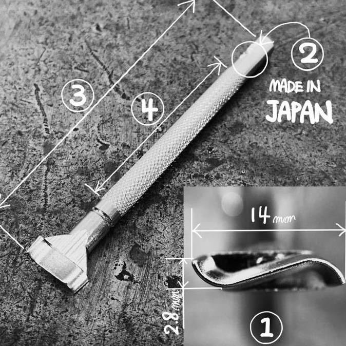 

Oka Ropes / Animal Hair / Feather Leather Stamp Tool Carving Stamping - Oka Factory Japan Leather Tool Alat Ukir Kulit