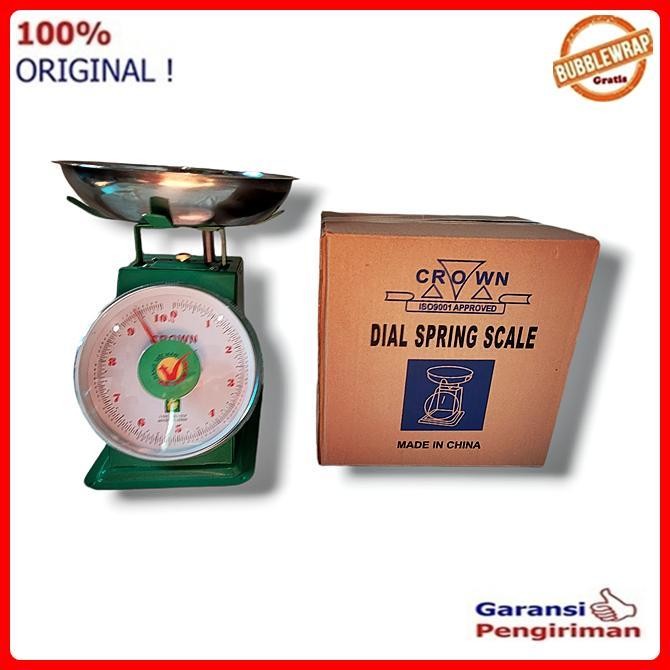 Timbangan Duduk Timbangan Buah 10 Kg Crown Original Dan Terpercaya