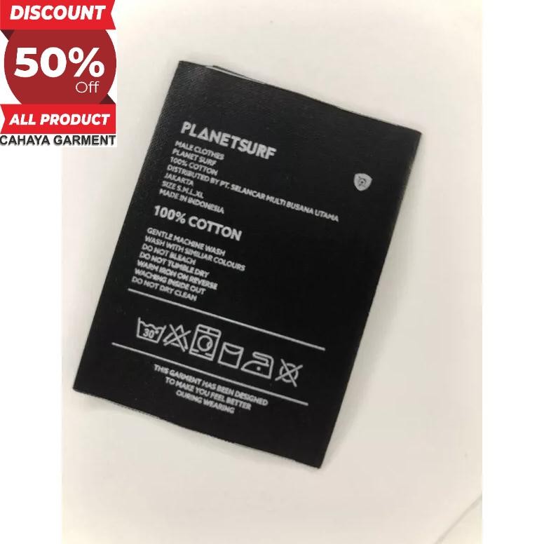 

PLANETSURF TAGWASH SUPER PREMIUM CO 1X DI KIRIM 600PCS DiM