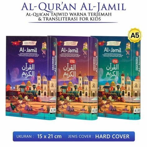 

BISA CETAK NAMA - Al Quran For Kids Tajwid Warna Terjemah Dan Transliterasi Al Jamil A5 - Penerbit: Beras DiM