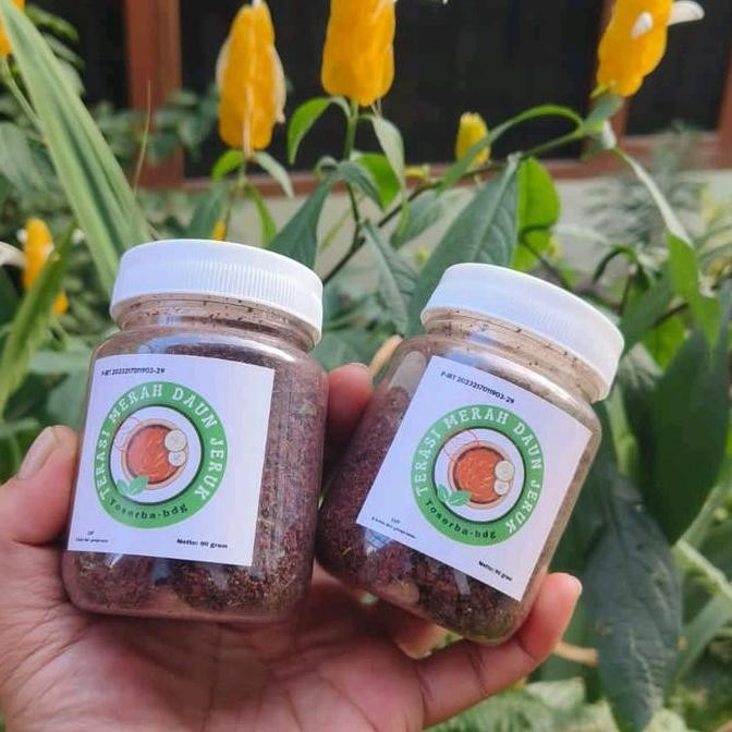 

Terasi Merah Daun Jeruk Siap Makan Instan