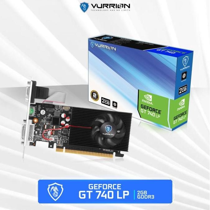 TERLARIS - VGA CARD / VGA NVIDIA VURRION GT740 / GT740 LP 2GB GDDR3 128-bit