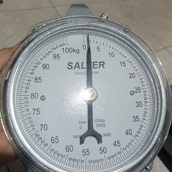 Timbangan Gantung Jarum Salter 100Kg Original Dan Terpercaya