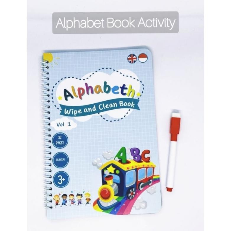 

BUKU AKTIVITAS ALFABET / ALPHABET ACTIVITY BOOK DiM