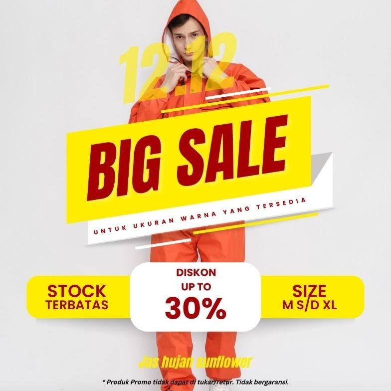 JAS HUJAN SUNFLOWER 100% ORIGINAL