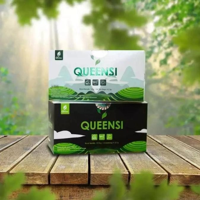 

Teh Queensi Putih dan Hitam teh green KM