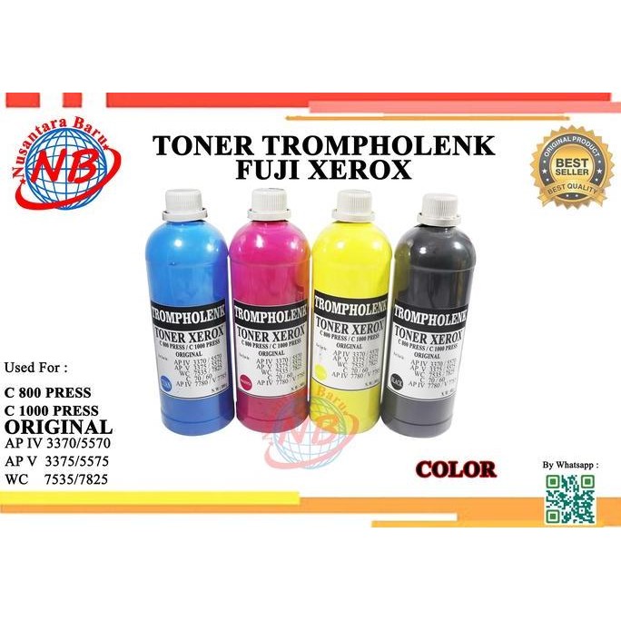 Toner Fuji Xerox Original Ap- 3370 5005 C5575 3376 New Stok