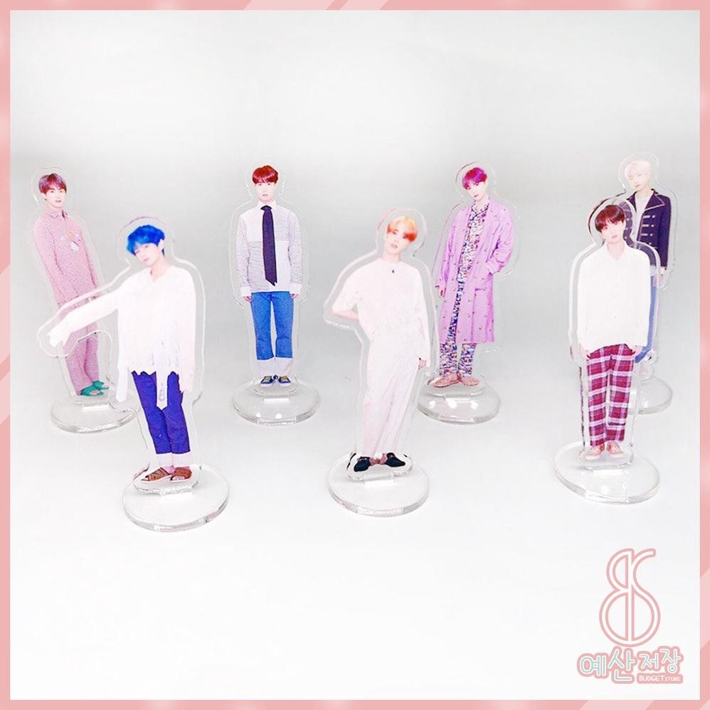 [BS] BISA COD KPOP Action Figure BTS BT21 Acrylic Stand Jungkook V akrilik - KP049