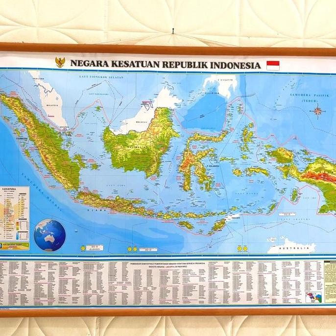 

Peta Bingkai Indonesia Nkri Ukuran Sedang