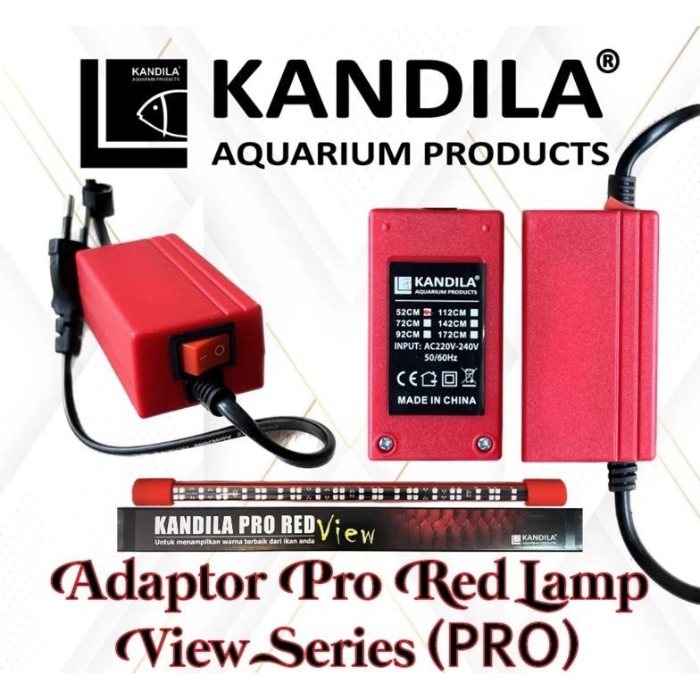 ADAPTOR Lampu PRO Red View Series Lampu LED Aquarium DiM
