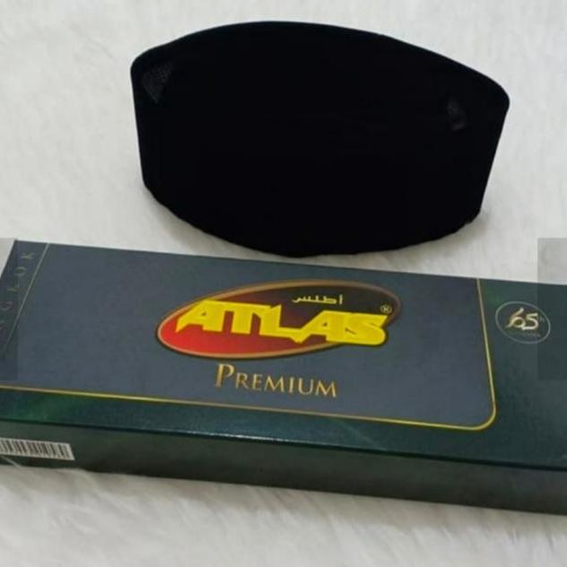 Peci Songkok Atlas Hitam