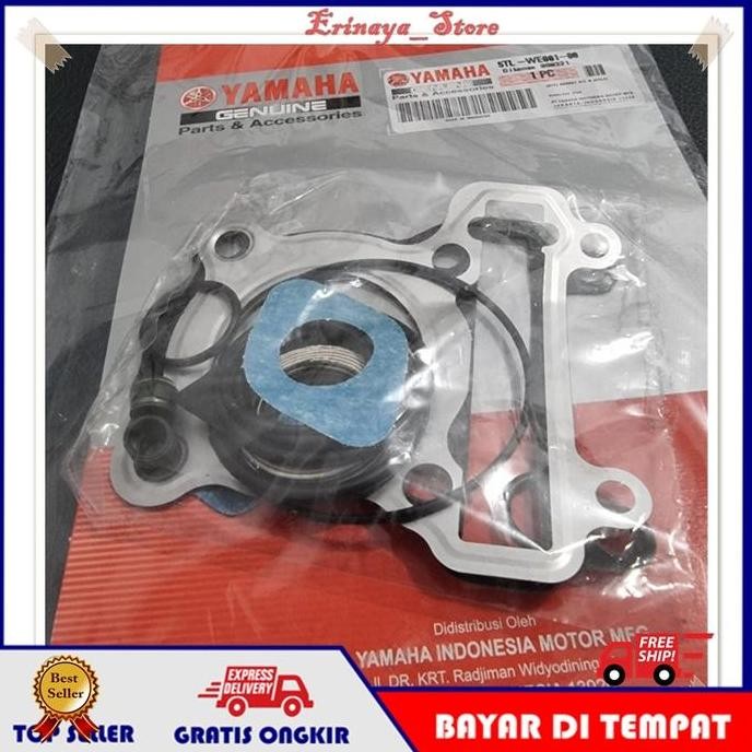 ready stock ORIGINAL Packing Top Set Paking Gasket Mio Sporty Soul Fino Karbu Ori