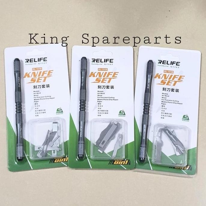 

PISAU SERVICE KNIFE RELIFE RL-101B 8IN 1