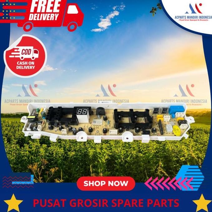 SAMSUNG WA80H4000SW / WA80H4000SW/SE modul pcb mesin cuci Top Loading