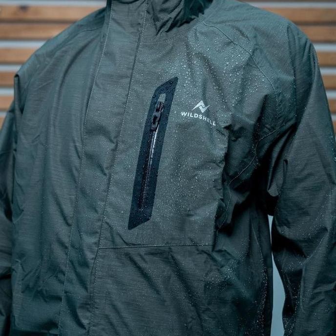 TERMURAH - Wd wild Jas hujan Raincoat waterproof original Outdoor jaket hujan