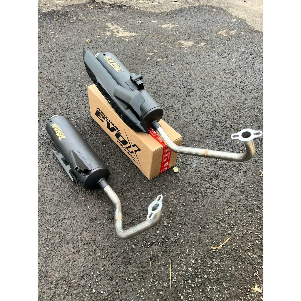 RPM Knalpot standar racing shijiro original EVOX PROJECT beat deluxe beat FI vario 125 vario 150 new