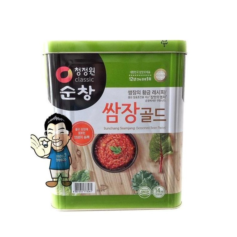 

Daesang Sunchang Ssamjang Soybean Paste- Saus Sambal Tauco 14Kg