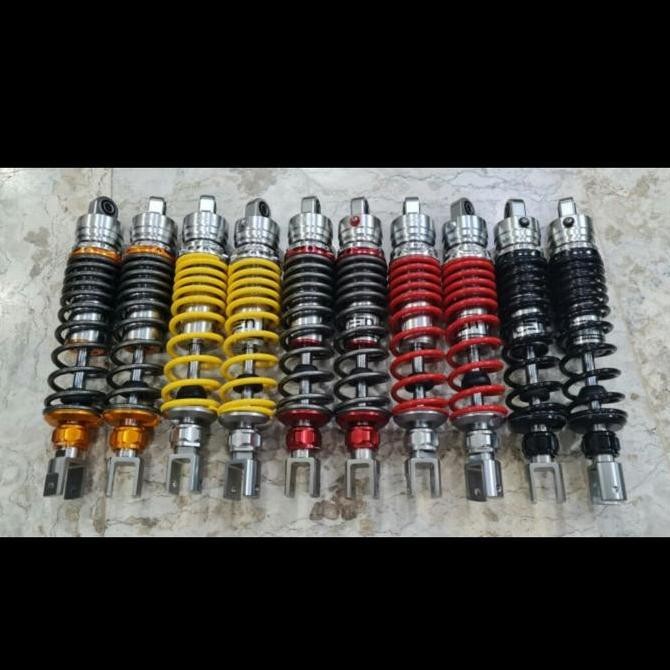 new SHOCK GEN GENESIS PREMIUM NMAX 335MM CNC ADJUSTSBLE -HITAM murah