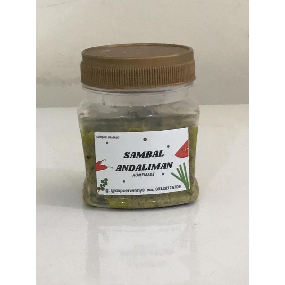 

Sambal Serba guna DapoerWinny Home Made Pedas Mantul harga satu botol