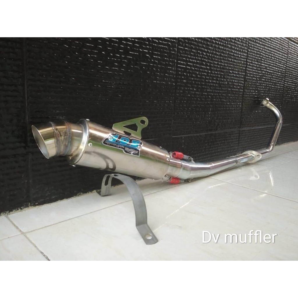 RPM KNALPOT RACING DOS MUFFLER JUPITER MX 135 0LD | JUPITER MX 135 NEW | JUPITER MX 150 KING