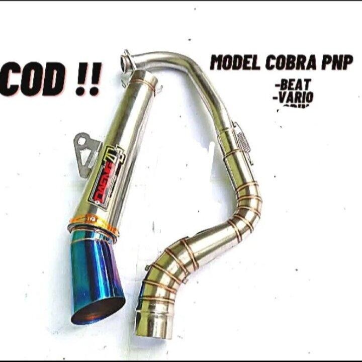 RPM KNALPOT RACING DAENG 4 Thailand buat motor beat Scoopy Vario 110 Mio sporty Mio M3 Mio j